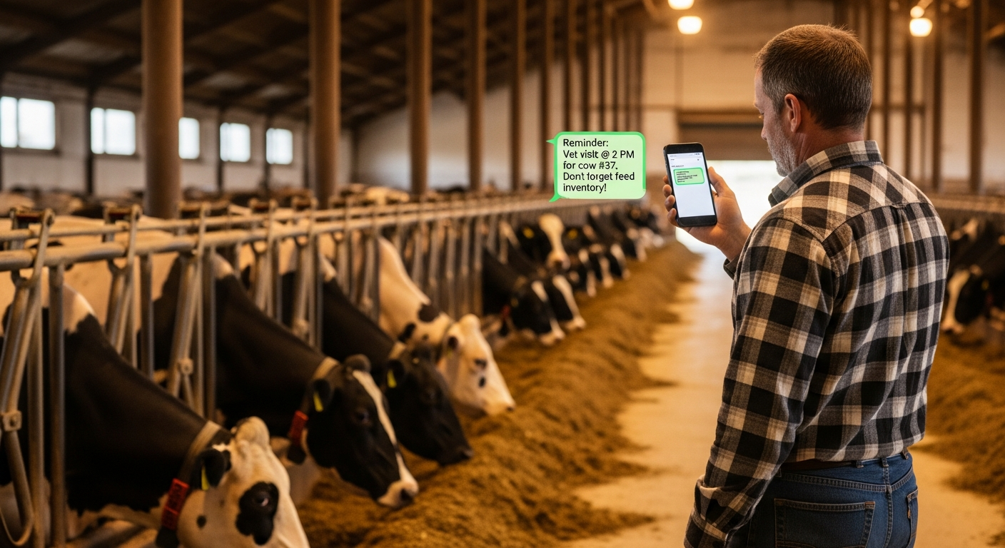 How SMS Reminders Cut Farm Pickup No-Shows
