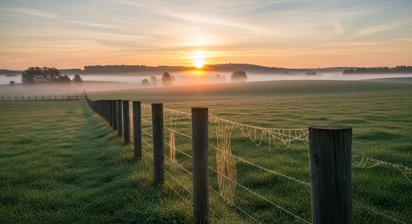 Farm pasture background